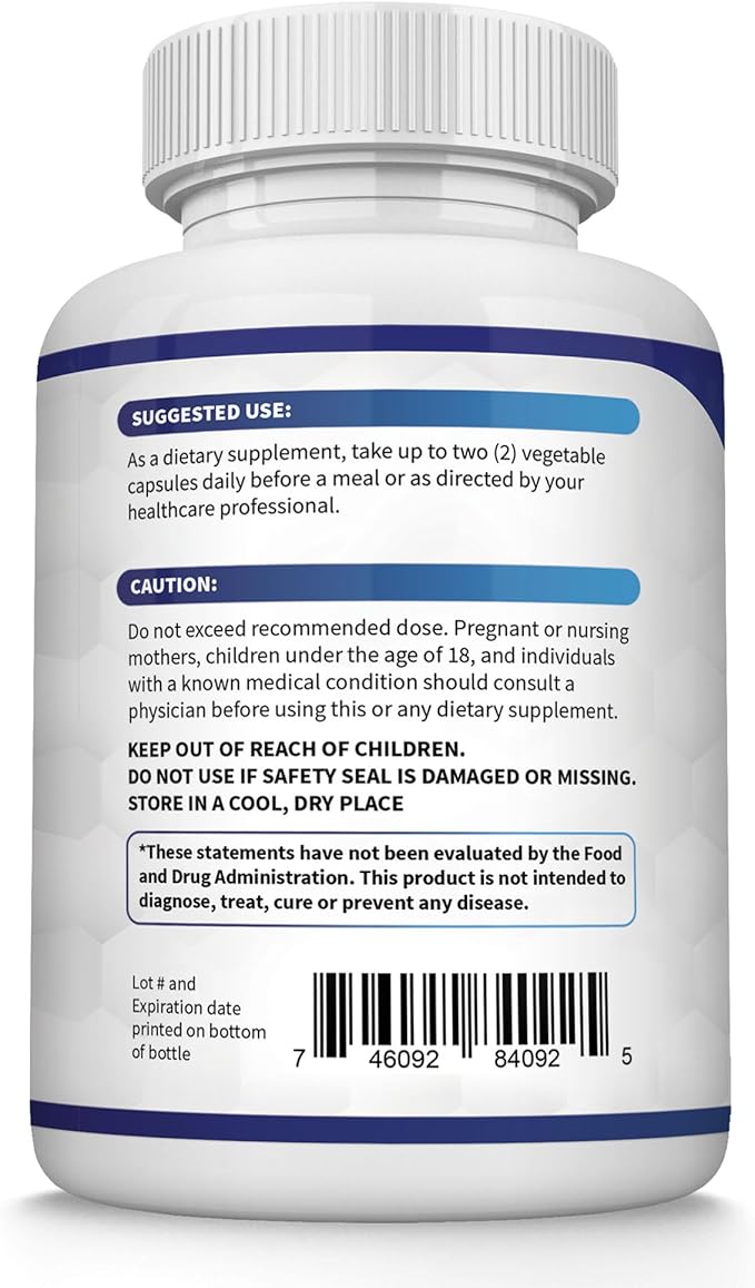 Compuesto de Magnesio (Magnesium complex): Suplemento mineral que apoya músculos, sistema nervioso y energía diaria.